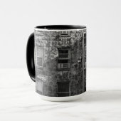 Mug Architecture en pierre noire et blanche (Devant gauche)