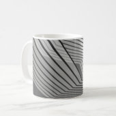 Mug Architecture futuriste Abstraite arrière - plan 3d (Devant gauche)