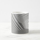 Mug Architecture futuriste Abstraite arrière - plan 3d (Centre)