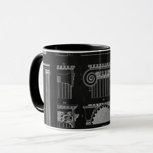 Mug Architecture graphique IV (Devant gauche)