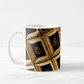Mug Architecture noire et or (Gauche)