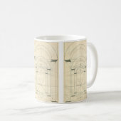 Mug Architecture vintage, Perspective Arc Renaissance (Devant droit)