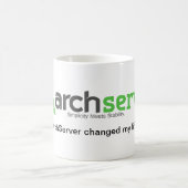 Mug ArchServer a changé ma vie (Centre)
