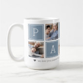 Mug Ardoise | Collage de bloc-photo Papaw 5 (Gauche)
