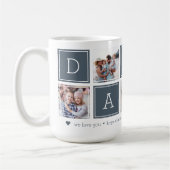 Mug Ardoise | Collage de colorbloc photo Custom Daddy (Gauche)