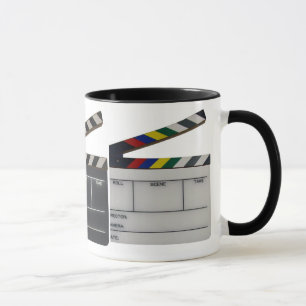 Mug Ardoise de cinéaste de film de bardeau