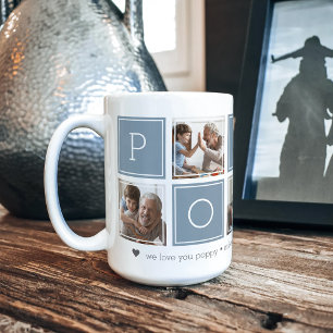 Mug Ardoise   Page personnalisée 5 Photo Colorblock Co