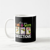 Mug Are You Fall-o-ween Directions Cute Ghost Teacher (Gauche)