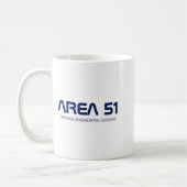 Mug Area 51 Reverse Engineering Alien Ufo Paranormal  (Gauche)