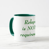 Mug Arequirement de Relapseis PAS (Devant gauche)