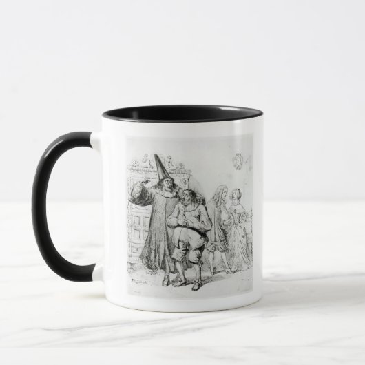 Mug Argan et Monsieur Purgon (Gauche)