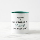 Mug Argent d'assistants sociaux (Centre)