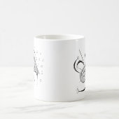 Mug Argent et notes de tuba (Centre)