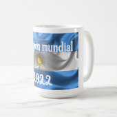 Mug ARGENTINA - Champion mondial (Devant droit)