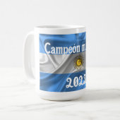 Mug ARGENTINA - Champion mondial (Devant gauche)