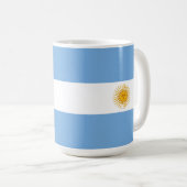 Mug Argentina flag (Devant droit)