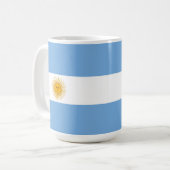 Mug Argentina flag (Devant gauche)