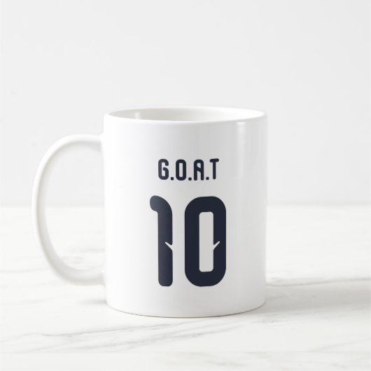 Mug Argentina G.O.A.T. Number 10 (Gauche)