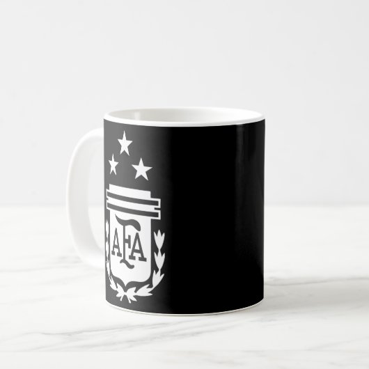 Mug Argentine 3 étoiles Drapeau argentin 3 étoiles Arg (Devant gauche)
