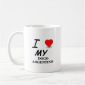Mug argentino de dogo (Gauche)