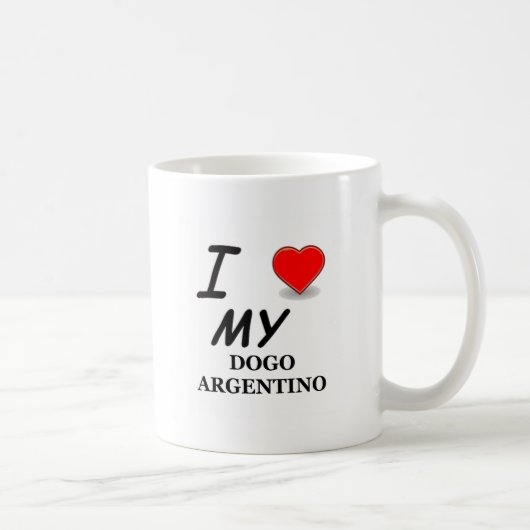 Mug argentino de dogo (Droite)