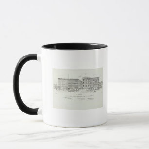 Mug Argile du côté est de Montgomery et Washington