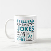 Mug Argon, blagues sur la chimie (Gauche)