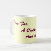 Mug argot original Londres amusant texte slogan design (Devant gauche)