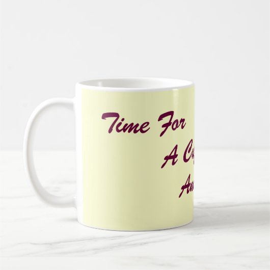 Mug argot original Londres amusant texte slogan design (Gauche)