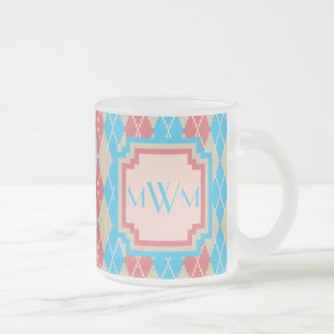 Mug Argyle à la plage
