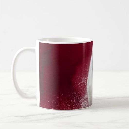 Mug Ari la collection Samoyed RED (Gauche)