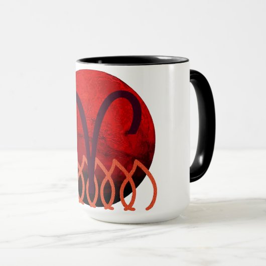 Mug Aries (Devant droit)