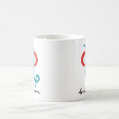 Mug Aries et Capricorne Couples Zodiac Astrologie (Centre)