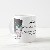 Mug Aries - Ram - Starsign - Zodiac - Horoscope (Devant gauche)