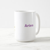 Mug Aries Shady Zodiac Funny (Devant droit)