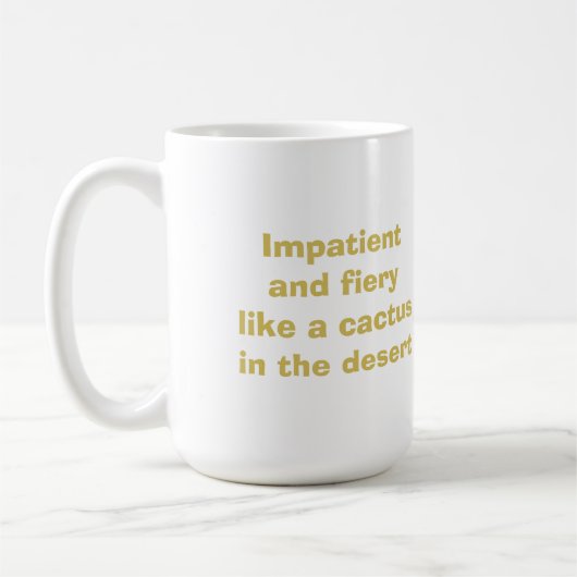 Mug Aries Shady Zodiac Funny (Gauche)