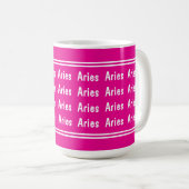Mug Aries Vibes (Devant droit)