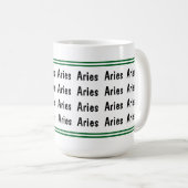 Mug Aries Vibes (Devant droit)