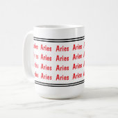 Mug Aries Vibes (Devant gauche)