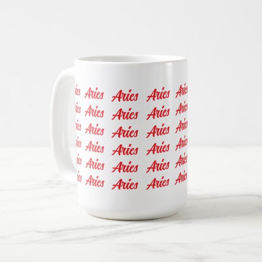 Mug Aries Vibes (Devant gauche)