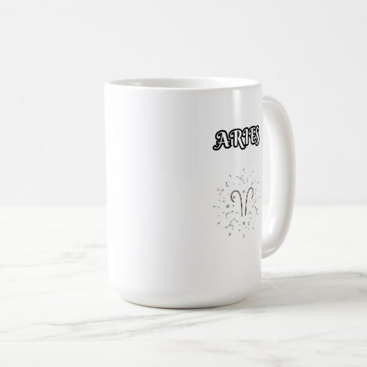Mug aries zodiac (Devant droit)