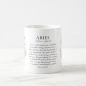 Mug Aries Zodiac Sign Horoscope Personalized Gift (Centre)