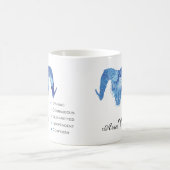 Mug Aries Zodiac Traite Musique (Centre)