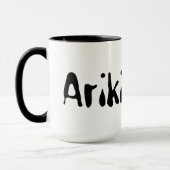 Mug Ariki Maori Nom du mâle, (Gauche)