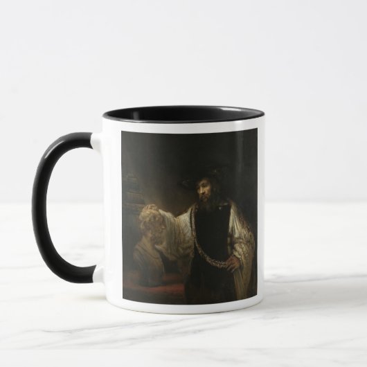 Mug Aristote (384-322 AVANT JÉSUS CHRIST) avec un (Gauche)