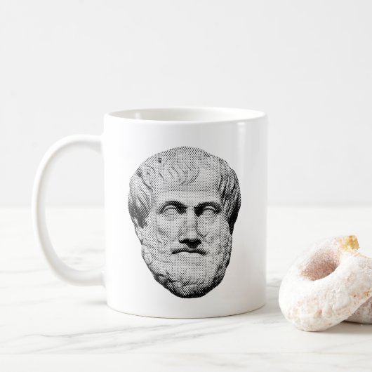 Mug Aristote philosophe grec (Avec donut)