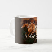 Mug Arizona Chevaux sauvages (Devant gauche)