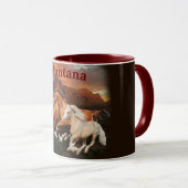 Mug Arizona Chevaux sauvages (Devant droit)