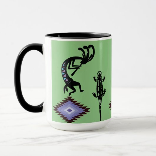 Mug Arizona Désert Sud-ouest Kokopelli (Gauche)
