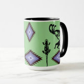 Mug Arizona Désert Sud-ouest Kokopelli (Devant droit)